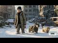 Walking through the Frozen Silence | Post-Apocalyptic Snow City Ambient Lofi ❄️