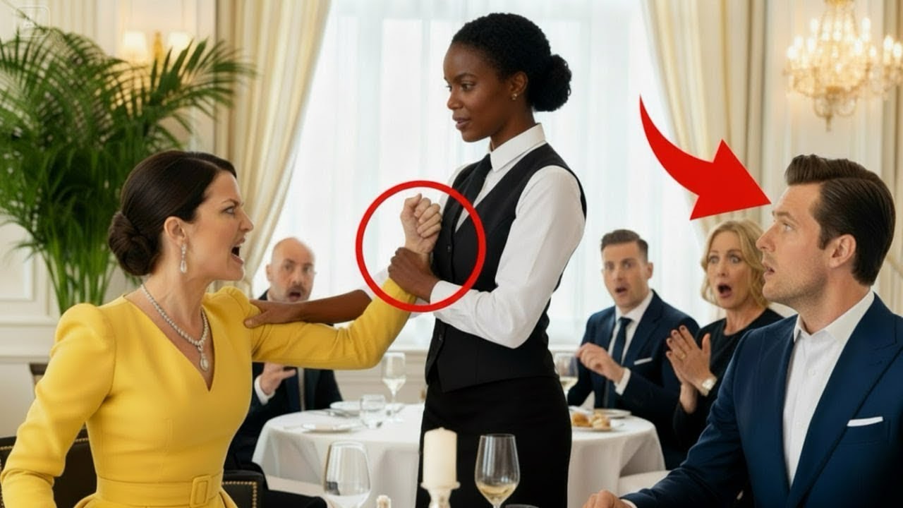 Everyone Feared the Millionaire’s Wife — Until the New Waitress Made Her Look Ridiculous And.......