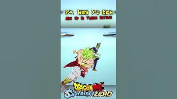 Pov:When You Know Mix Up In Vanish Battles|DragonBall Sparking Zero #shorts #dragonballsparkingzero