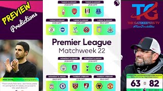 EPL MW22 PREVIEW:LIVERPOOL VS CHELSEA / MANCITY VS BURNLEY/ TOTTENHAM VS BRENTFORD/LUTON VS BRIGHTON