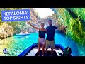 KEFALONIA GREECE Travel Vlog TOP SIGHTS - Lake MELISSANI, SAMI, DROGARATI Cave & ARGOSTOLI!