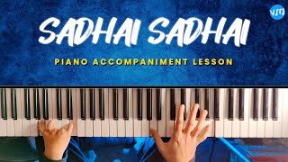 How to play Sadhai Sadhai on the Piano 🎹 | Mantra Band | Piano Lesson