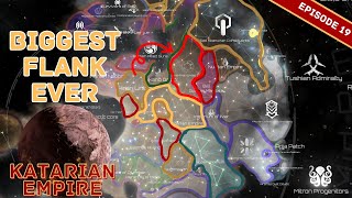 Biggest Flank in History | Katarian Empire | Battle for the Core | Stellaris [ENG]