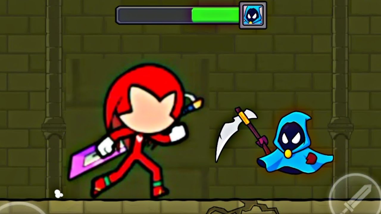 Red Stickman :Animation vs Stickman Fighting - boss fight Gameplay Walkthrough Part 2 (Android,iOS)