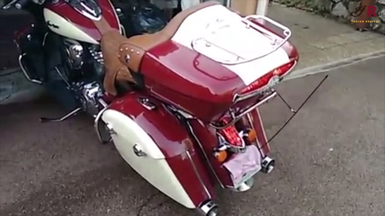 Indian Roadmaster with Jekill & Hyde Exhaust