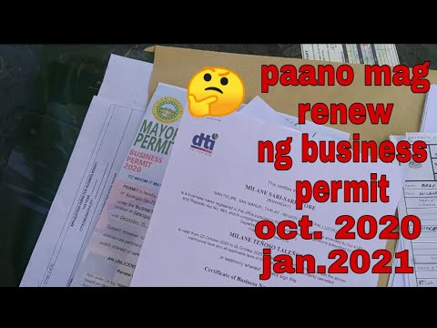 Video: Paano Mag-renew Ng Isang Permit Sa Pagbuo