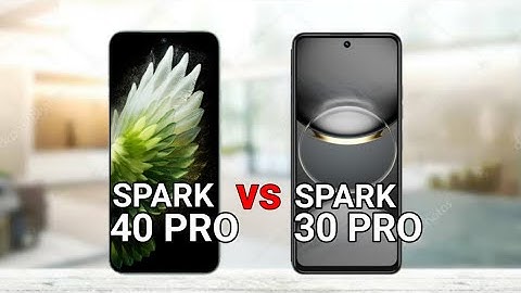 Tecno Spark 40 Pro vs Tecno Spark 30 Pro
