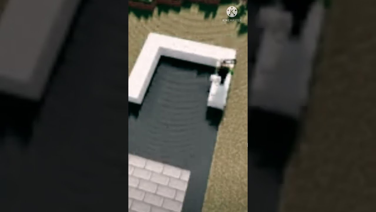 Minecraft modern house in creative mode step by step tutorial