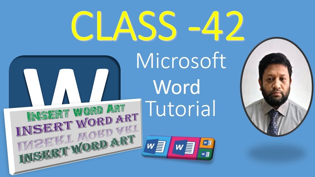 42. How to use Word Art Design Ms Word| MS Word WordArt |WordArt curved