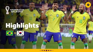 Samba boys turn on the style | Brazil v Korea Republic | Round of 16 | FIFA World Cup Qatar 2022 Resimi