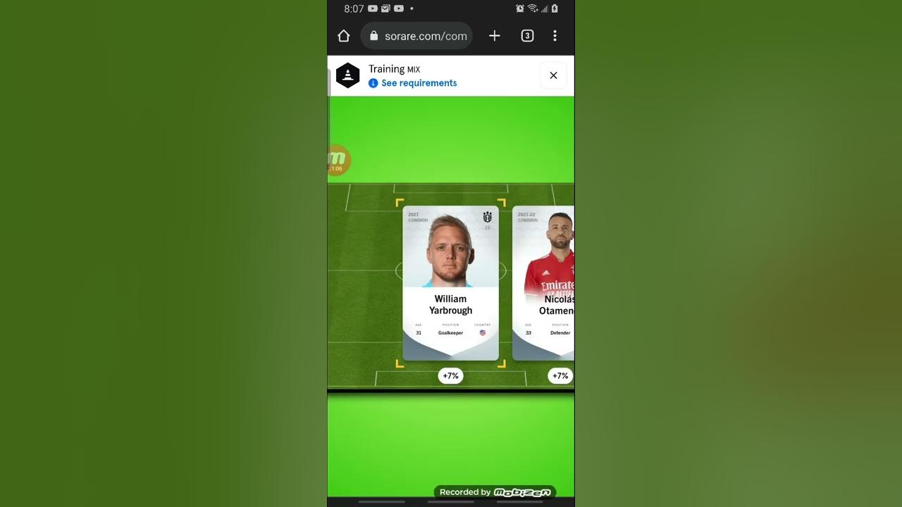 My Sorare international Fantasy football picks for Friday October 21st