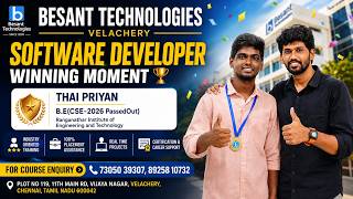 Best Fullstack Training institute in Chennai | Thai priyan Success Story| Best IT Training institute