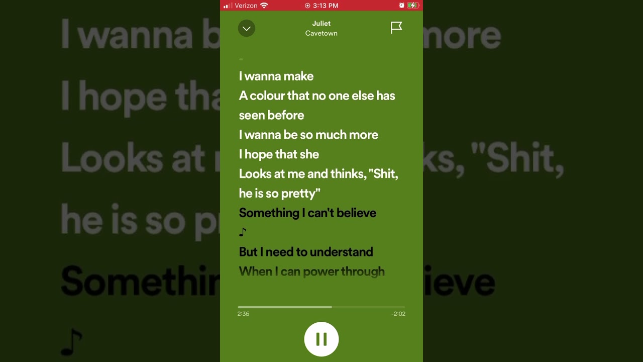 Juliet-cavetown. #lyricvideo #lyrics #fypシ #music