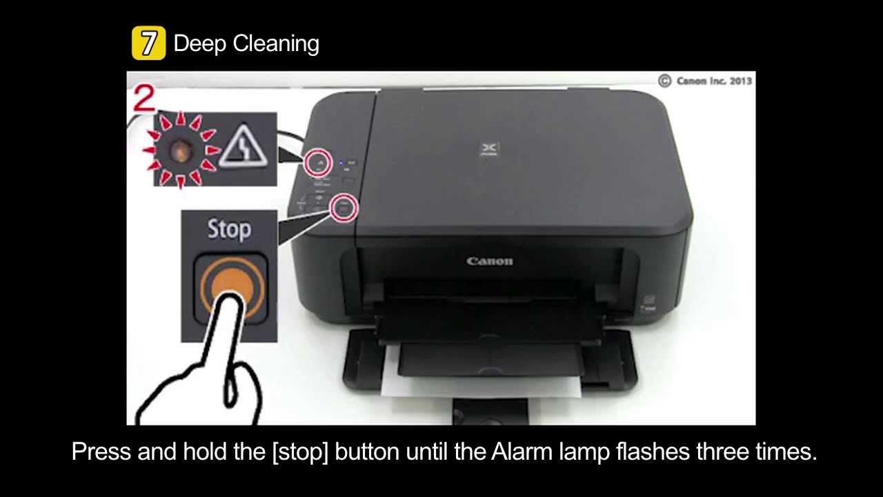 PIXMA MG3520: Uneven printing, Faint printing - YouTube
