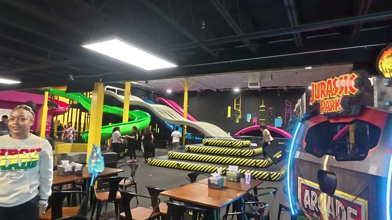 Slick City Plano Kaydıraklı eğlence parkı 