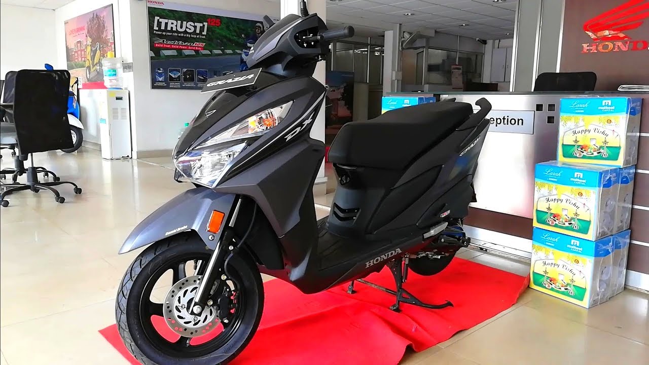 Honda Grazia Dx I Walkaround Review 19 Honda Grazia Dx Features Specs Youtube