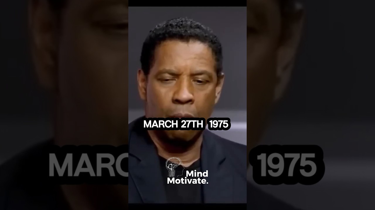 Denzel Washington's Prophetic Encounter