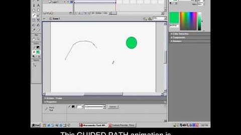 Guided Path Animation in Flash Mx
