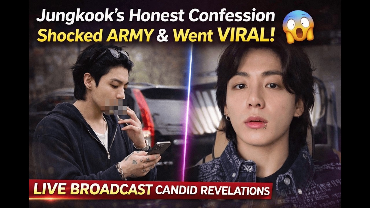 Шокирующее признание Чонгука в прямом эфире стало вирусным – ARMY были к этому не готовы.