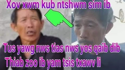 xov xwm kub ntshwm sim ib tus yawg zoo li qaib dib txawv heev