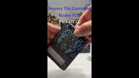 Sorcery TCG Box 1 Hit 12 Opening