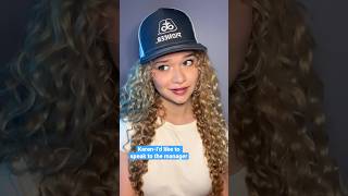 #pov You’re the manager 💅 #shorts