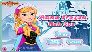 Frozen Movie Game - Anna Frozen Hair Spa Game - Frozen Disney Princess screenshot 5