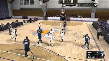 NBA 2k11 My Player - Episode 4 Road To The NBA - Summer Circuit Game 1