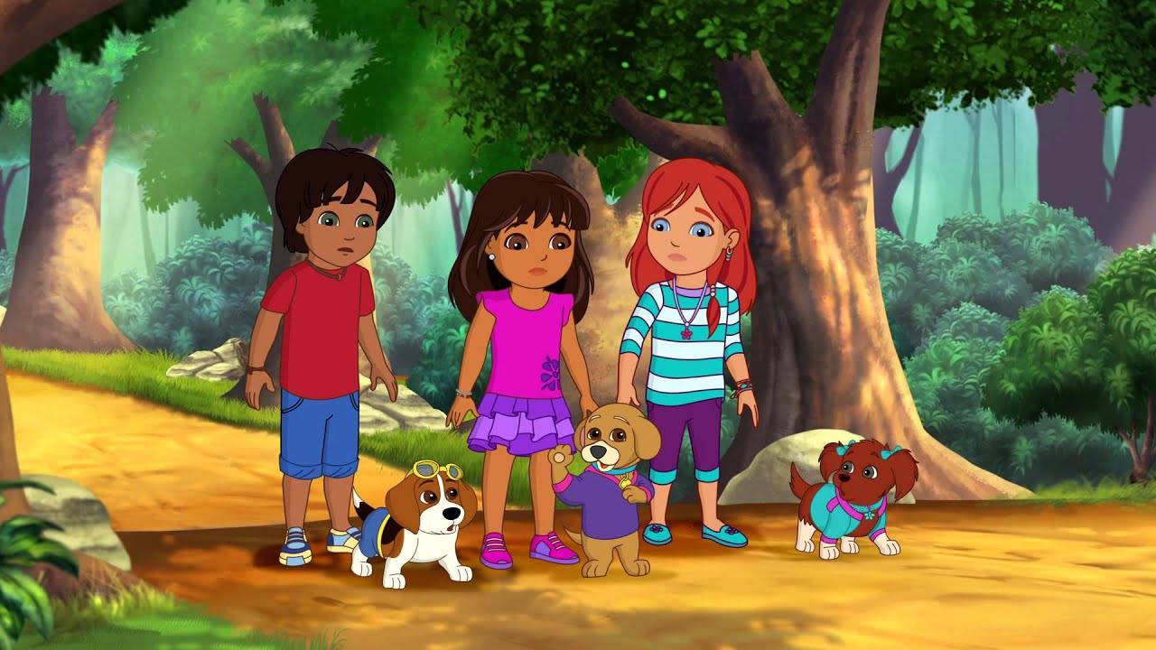 Dora and friends puppy princess rescue