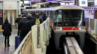 2024/1/20 東京モノレール1000系【1085F】初期塗装【空港快速・羽田空港第2ターミナル行】