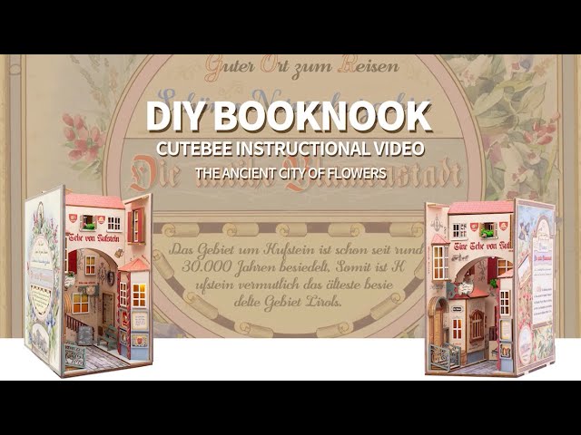 BARNOLIX DIY Booknook Kit（THE NEBULA REST ROOM）