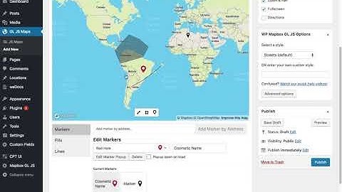 WP Mapbox GL JS: Map Creator Overview