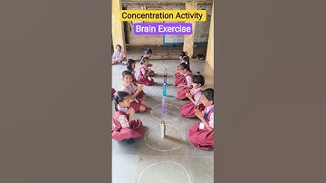 Brain Exercise | Concentration Activity | Teacher Innovation Ideas #concentration #brain #braintest