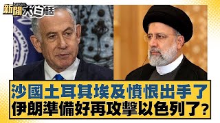 沙國土耳其埃及憤恨出手了 伊朗準備好再攻擊以色列了 新聞大白話 20240514