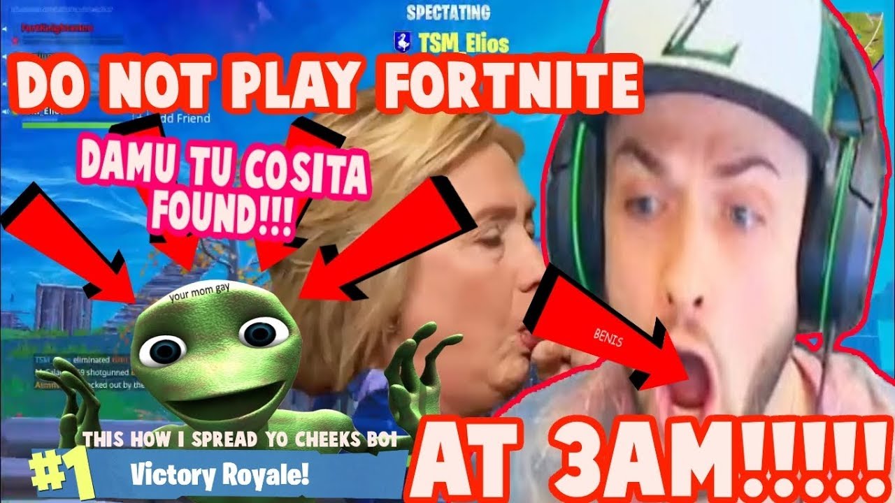 Do Not Play Fortnite At 3am