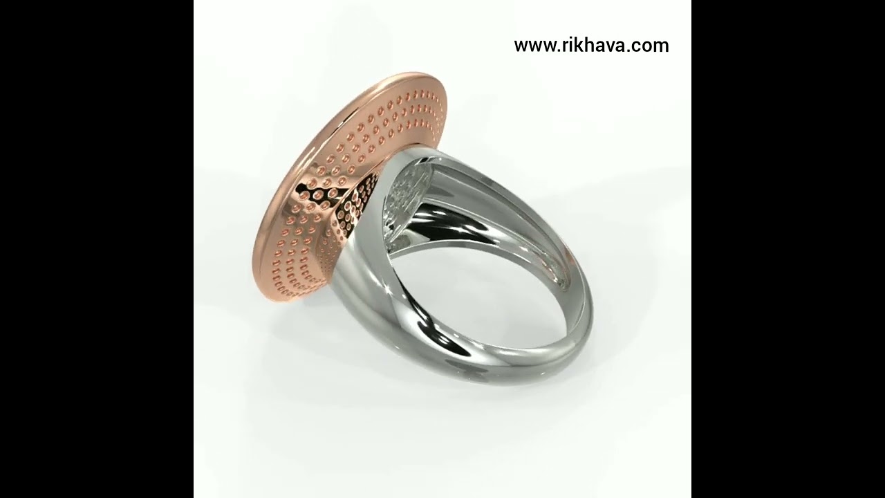 Rose Gold Diamond Ring for Women