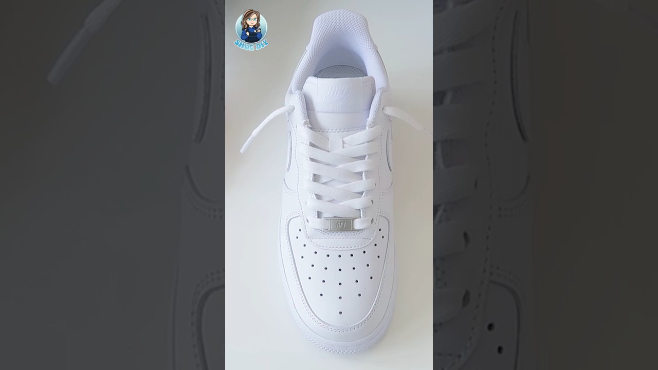 how to lace up your air forces