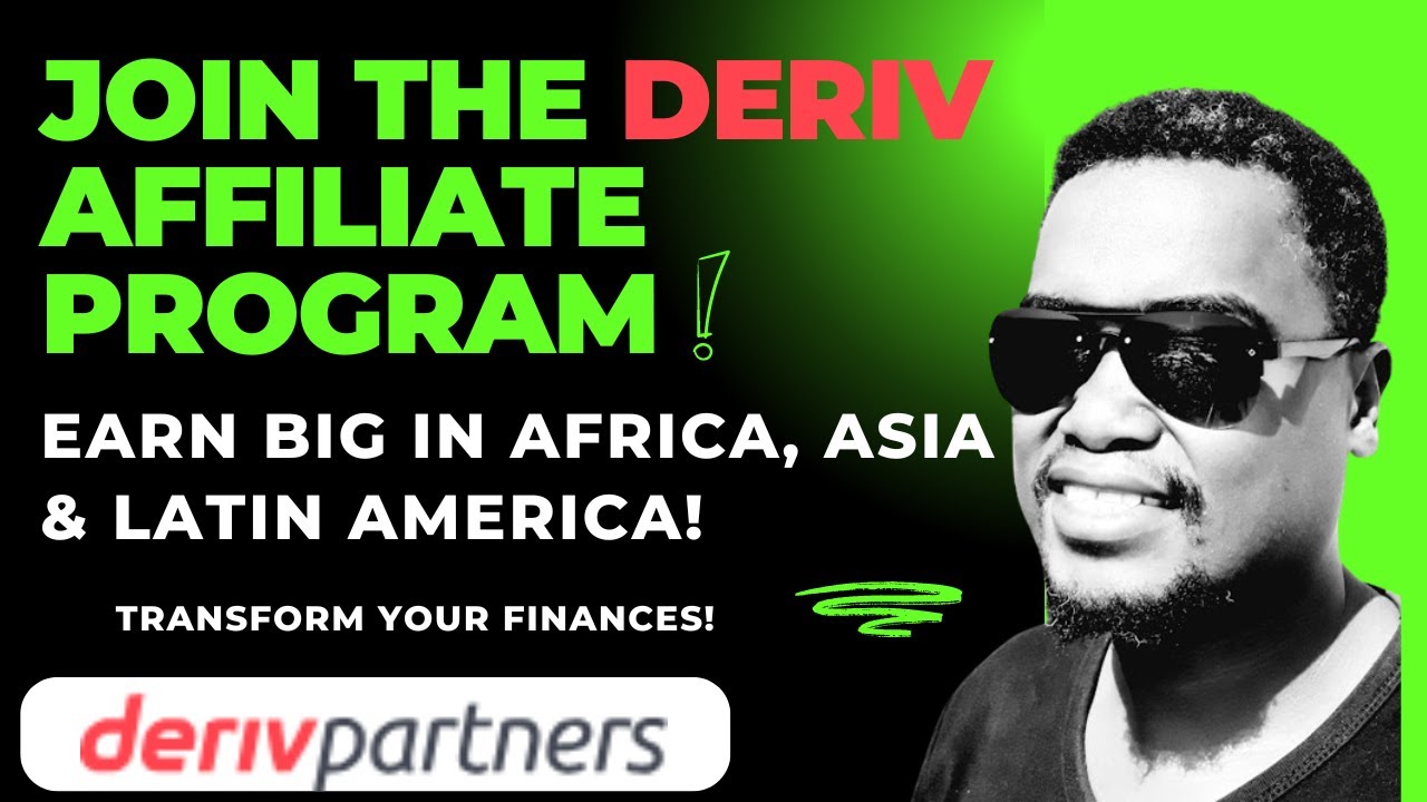 Join the Deriv Affiliate Program | Earn Big in Africa, Asia & Latin America!