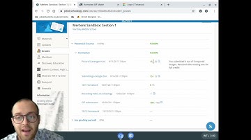 Schoology - How to Check Your Grades