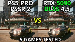 PS5 PRO VS RTX 5090 | PSSR 2 VS DLSS 4.5 | No Way PSSR 2 is this good...