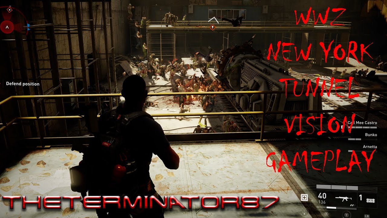 World War Z New York: Tunnel Vision Playthrough