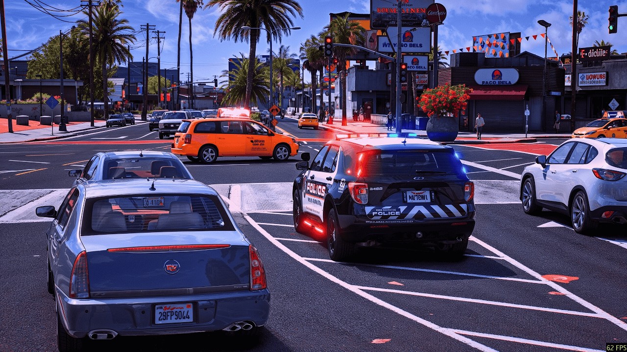 GTA 5 LSPDFR Ultra-Realistic City Patrol | Real-Life Police Roleplay in 4K