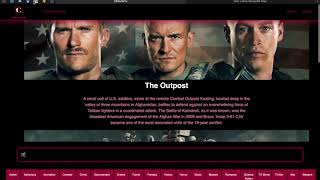 CiMovieFlix Web API Application Demo - 304CEM Web API Development Coursework screenshot 1