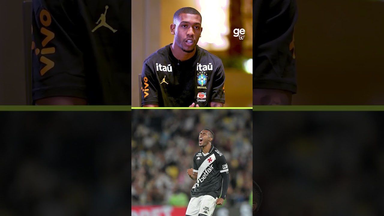 RAYAN FALA SOBRE A IMPORTÂNCIA DO VASCO NA SUA CARREIRA | #shorts | ge tv