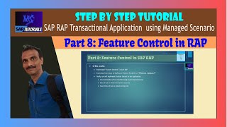 Part 8: SAP RAP Transaction App - Managed Scenario: Feature Controls in RAP