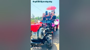 Cô gái Êđê lái xe công nông - Drah Jan Tv