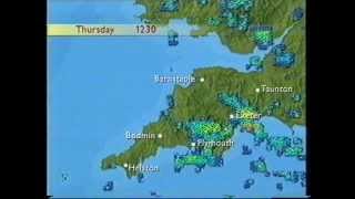 BBC Weather 1st October 1998