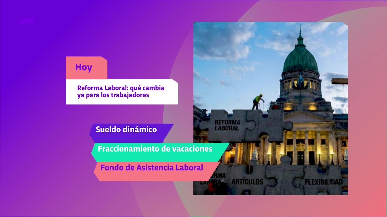 Reforma Laboral: qué cambia ya para los trabajadores - Programa 3182