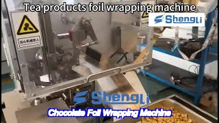 high-accuracy automatic foil packing machine with plc control for spice sticks at 200-300pics/min