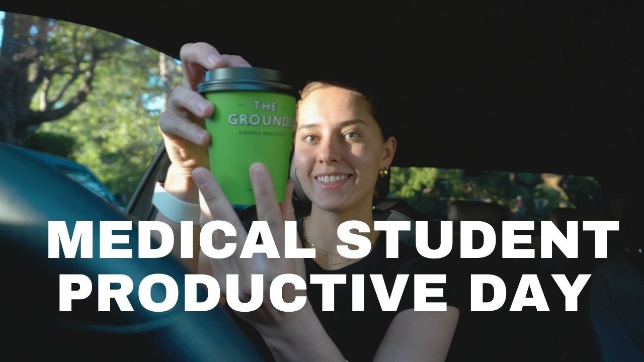 Productive Day in the Life as a Medical Student during Exams